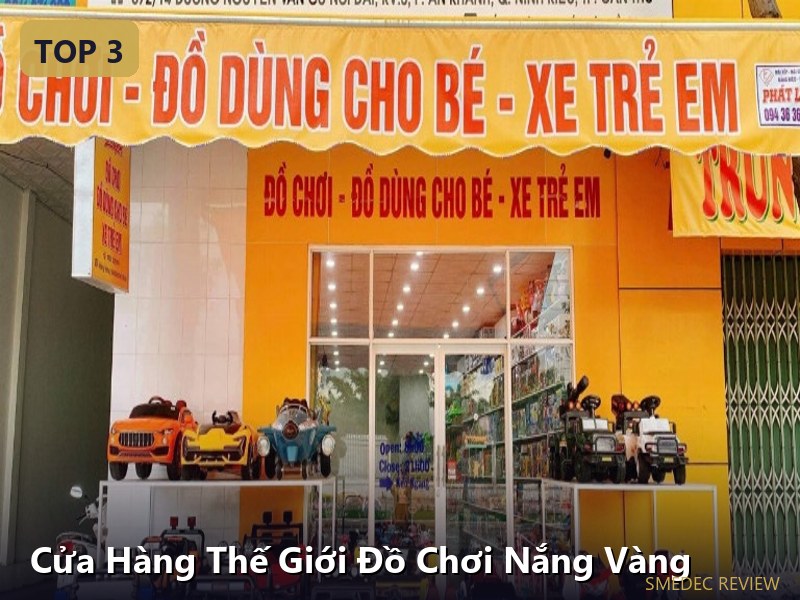 Cửa Hàng Thế Giới Đồ Chơi Nắng Vàng
