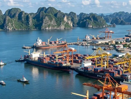 Cảng biển Hải Phòng - Thành phố Hoa Phượng Đỏ