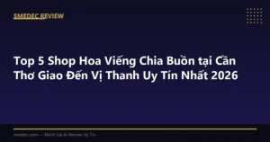 Top 5 Shop Hoa Viếng Chia Buồn tại Cần Thơ Giao Đến Vị Thanh Uy Tín Nhất 2026