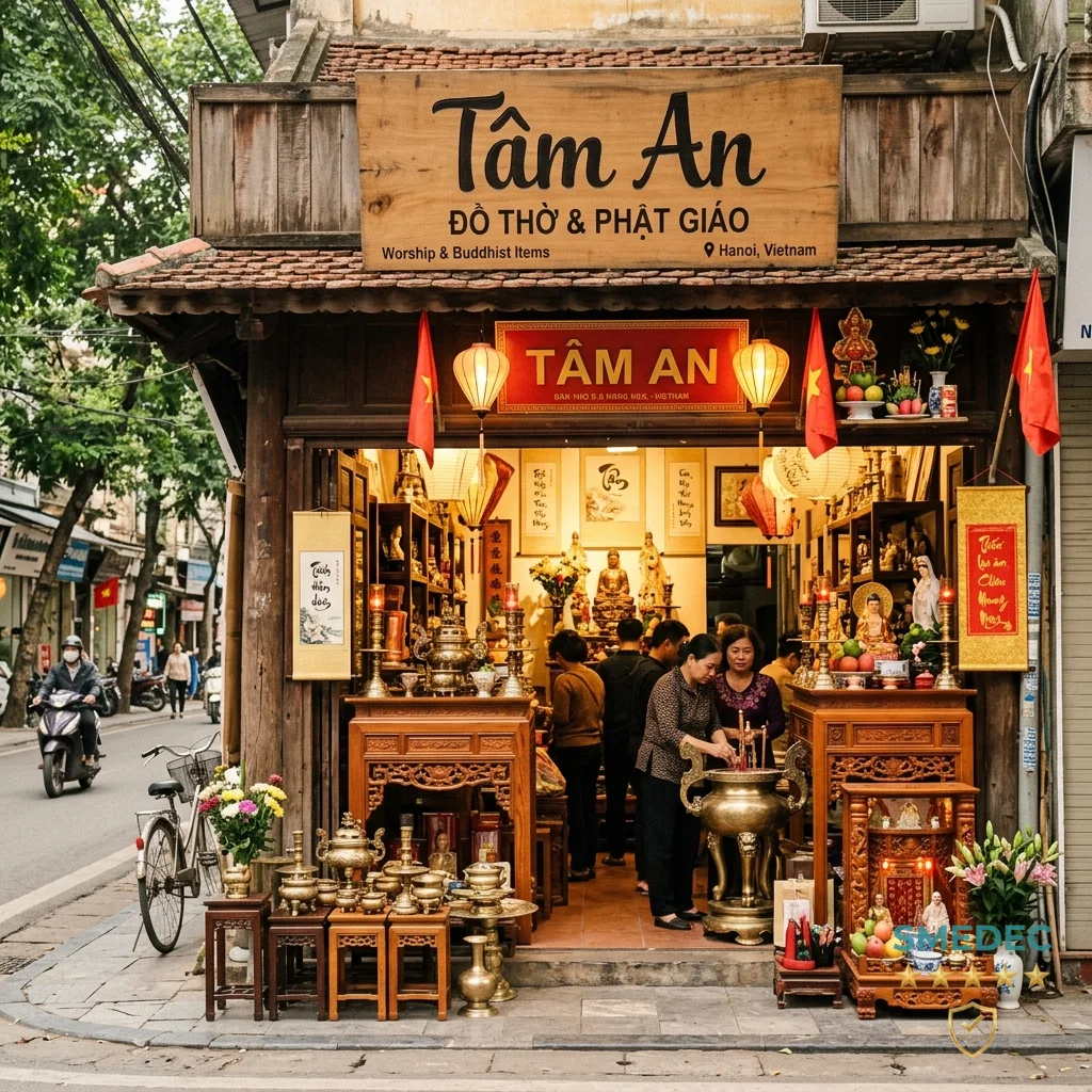 Top 5 Cửa Hàng Bán Đồ Thờ Cúng Tại TP Thủ Dầu Một Đẹp Cát Tường 2026