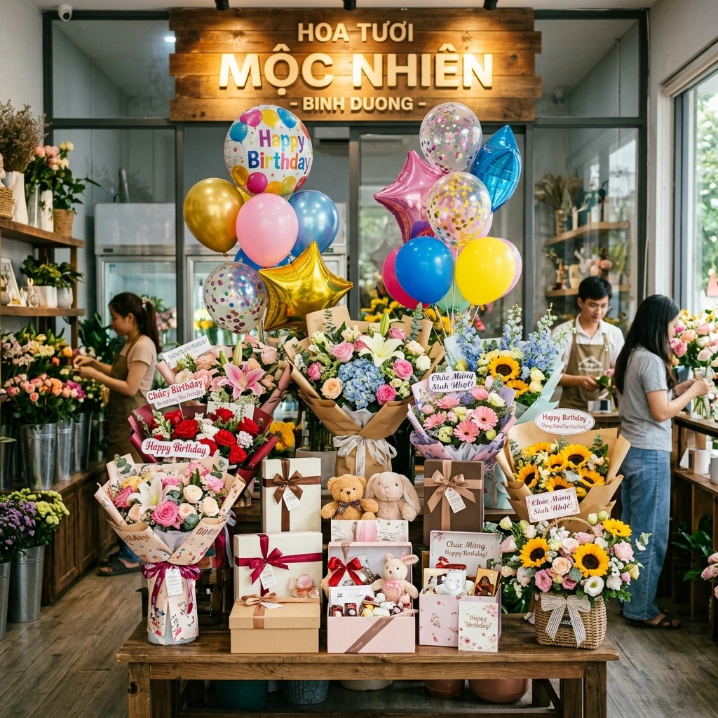 Top 7 Shop Hoa Sinh Nhật Tại Bình Dương Đẹp Và Uy Tín Nhất 2026