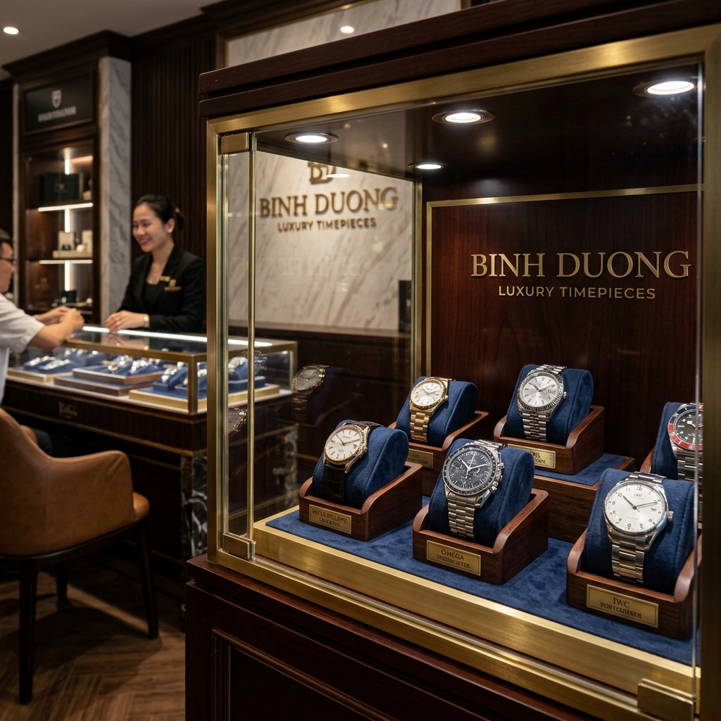 Top 9 Cửa Hàng Bán Đồng Hồ Tại Bình Dương Uy Tín Nhất 2026
