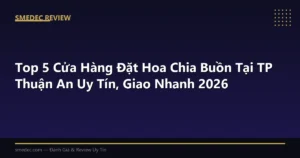 Top 5 Cửa Hàng Đặt Hoa Chia Buồn Tại TP Thuận An Uy Tín, Giao Nhanh 2026