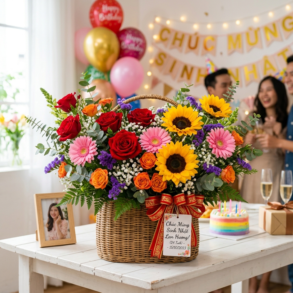 Top 10 Shop Hoa Sinh Nhật Tại Bình Dương Đẹp, Uy Tín Nhất 2026