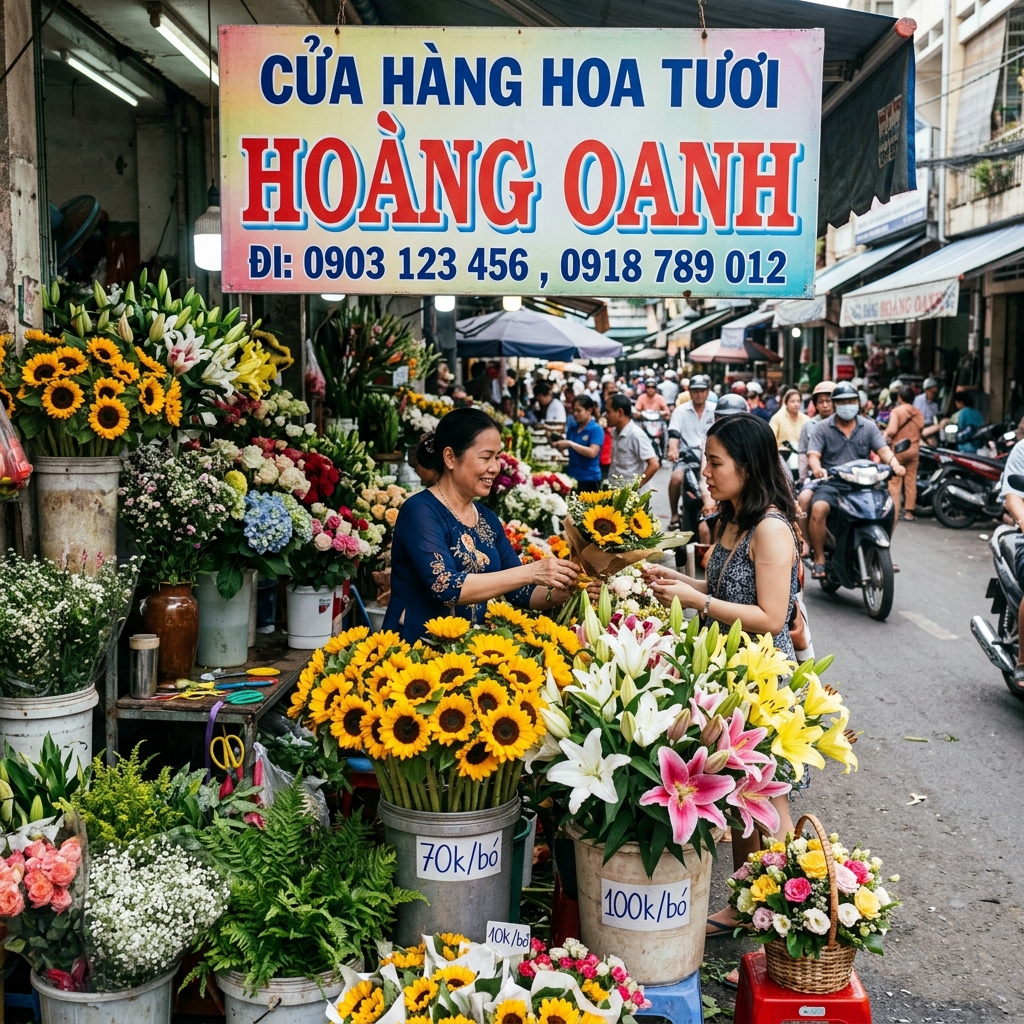 Hoa Tươi Bàu Bàng – Hoàng Oanh