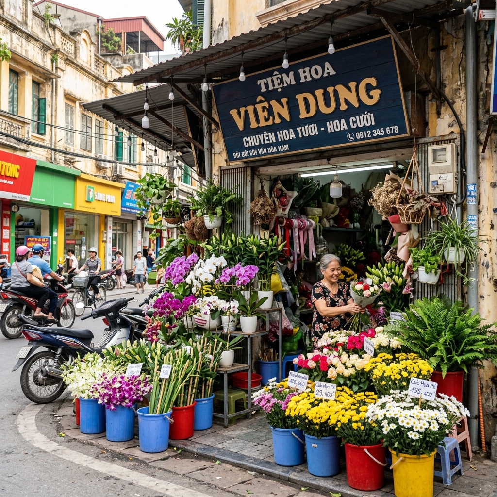 Hoa tươi Viên Dung