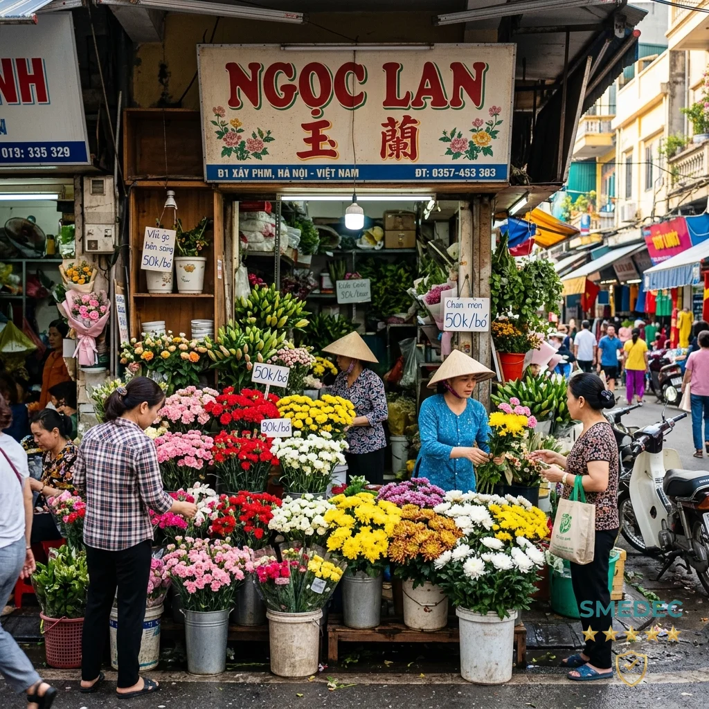 Hoa tươi Ngọc Lan Dĩ An