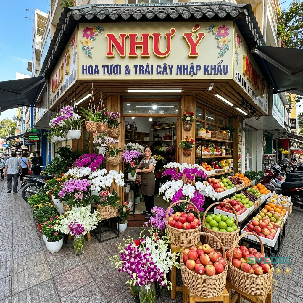 Shop hoa tươi – Trái cây nhập khẩu Như Ý