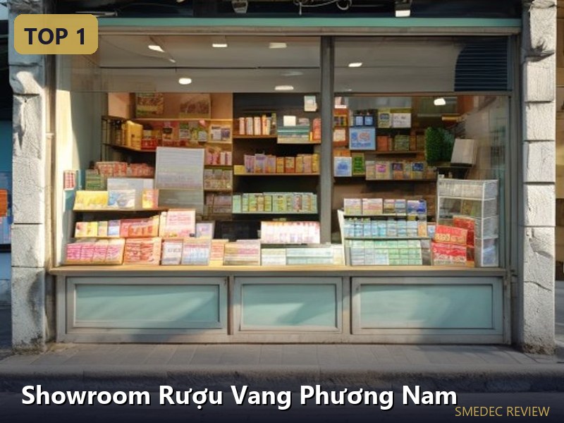 Showroom Rượu Vang Phương Nam