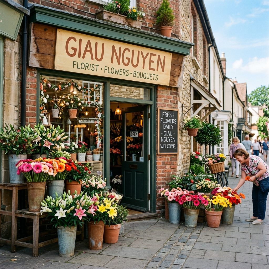 Shop hoa tươi Giàu Nguyễn