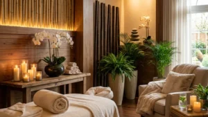 Top 10 spa lam dep uy tin tai TP HCM - Khong gian spa sang trong thu gian